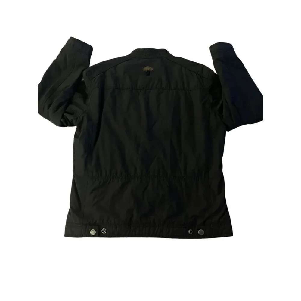 Massimo Dutti Men’s Motorcycle Jacket Black Size 38